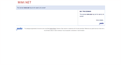 Desktop Screenshot of mimi.net