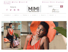 Tablet Screenshot of mimi.co.ke