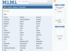 Tablet Screenshot of en.mimi.hu